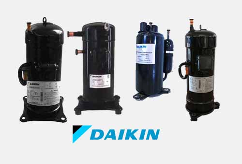 Daikin scroll and rotary compressors