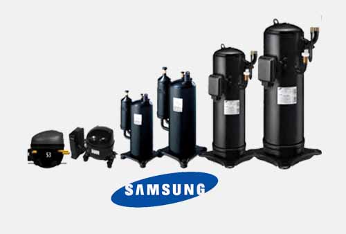 Samsung scroll and rotary compressors